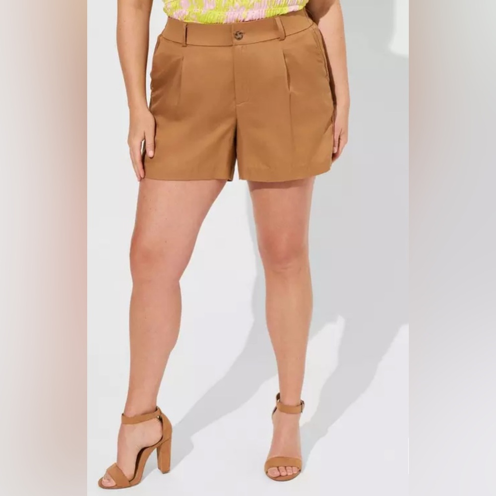 Torrid Linen Short - Picture 2 of 5